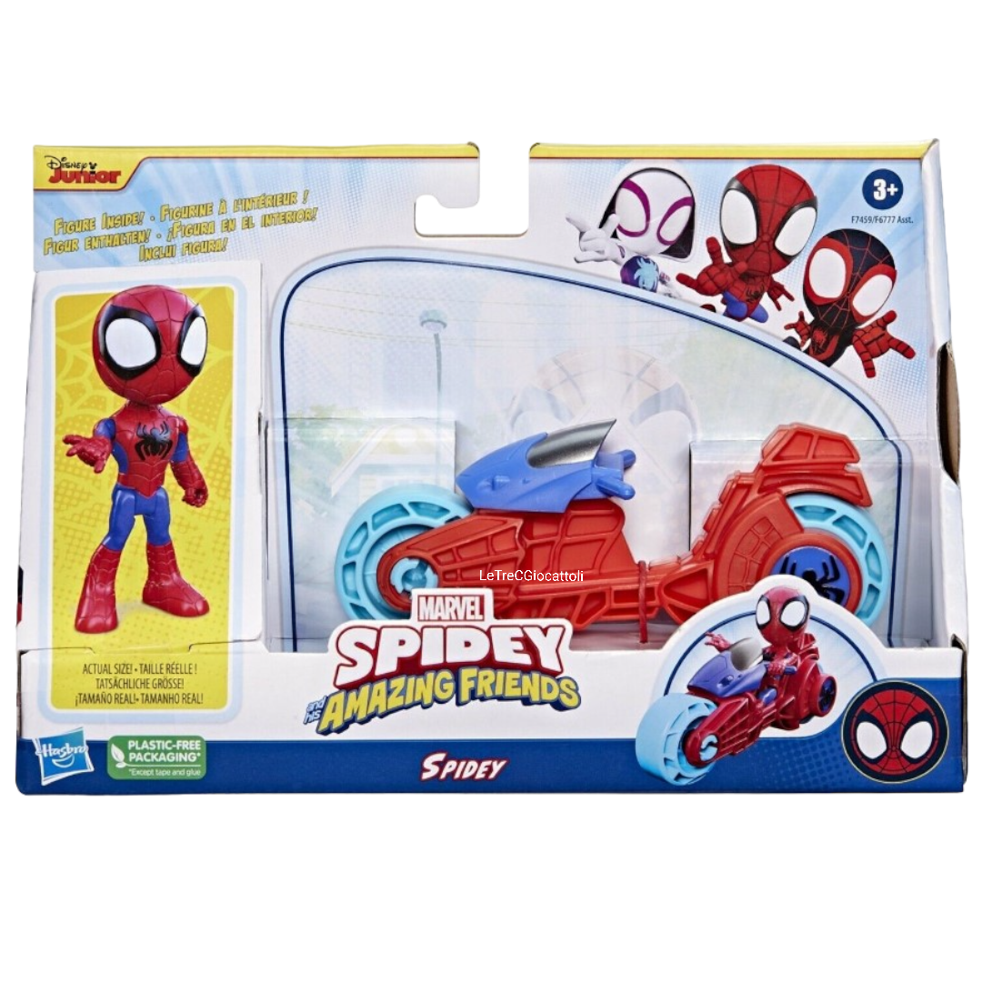 Spidey and his amazing Friends Moto Personaggi