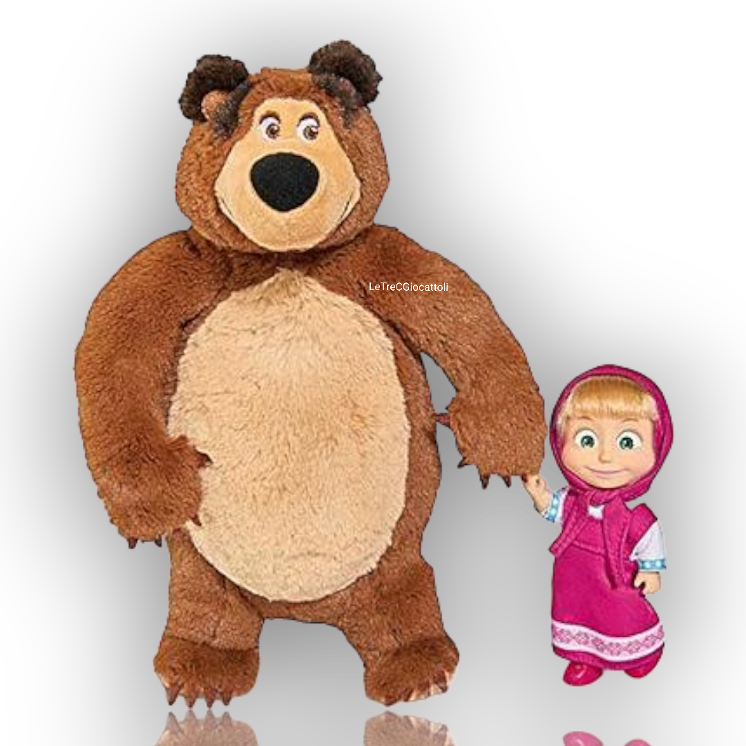 Masha ed orso Peluche 20 cm
