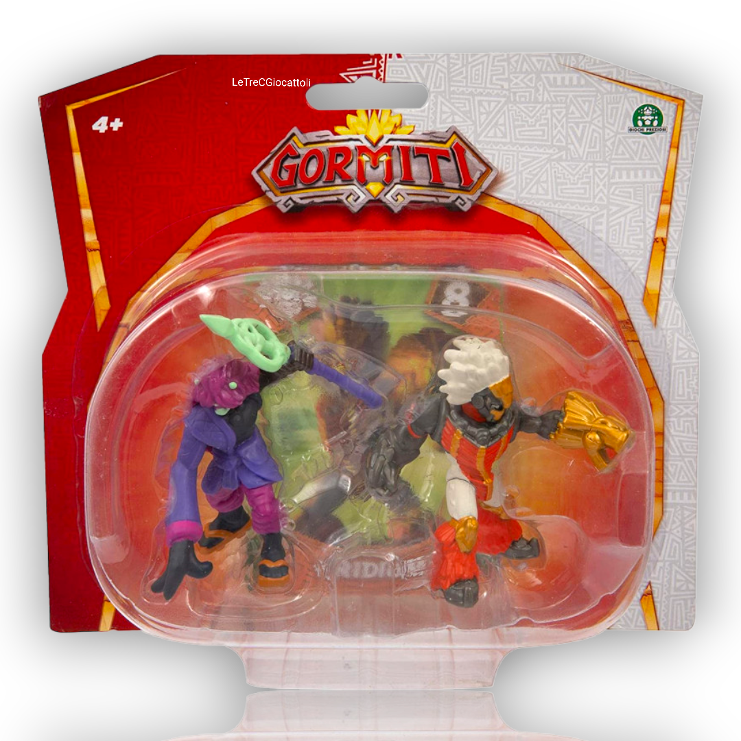 Gormiti Alpha - Blister da 2 personaggi