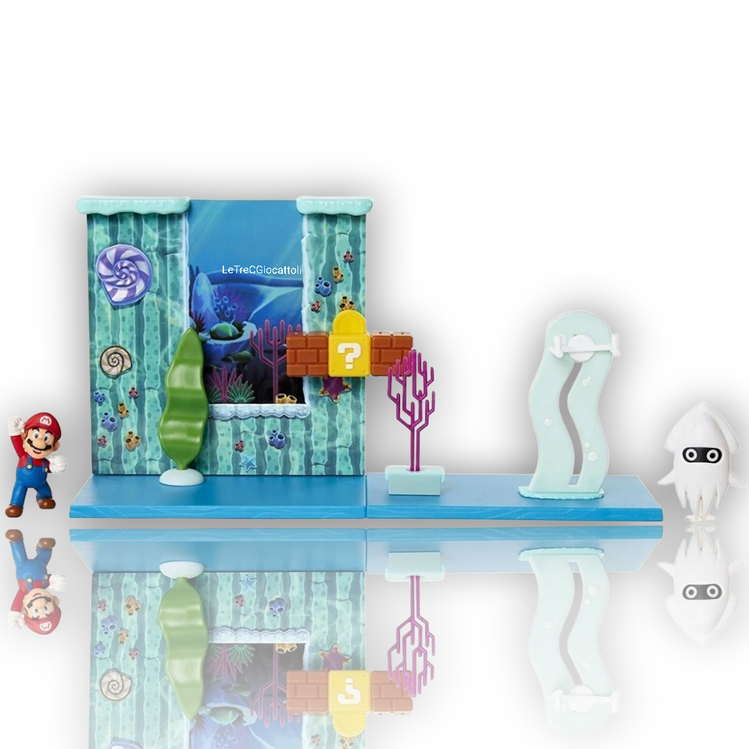Super Mario Playset Mondo Marino