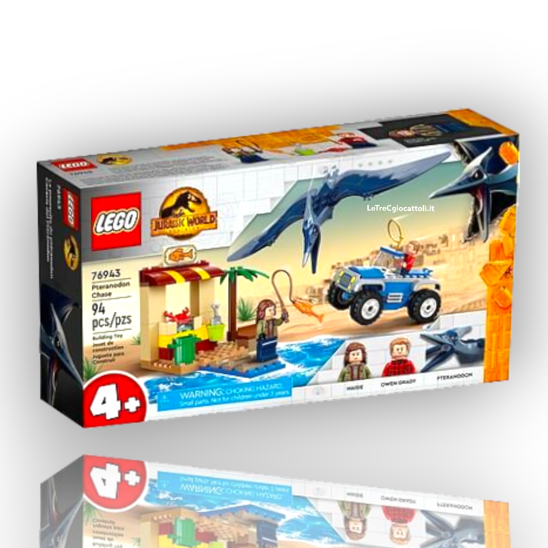 Lego Jurassic 76943 Inseguimento dello Pteranodonte