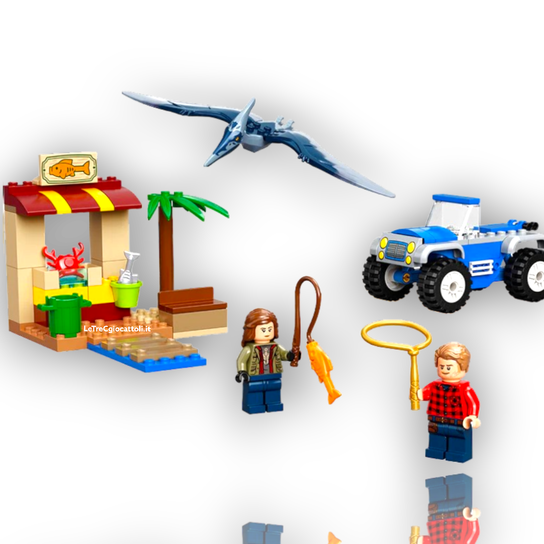 Lego Jurassic 76943 Inseguimento dello Pteranodonte