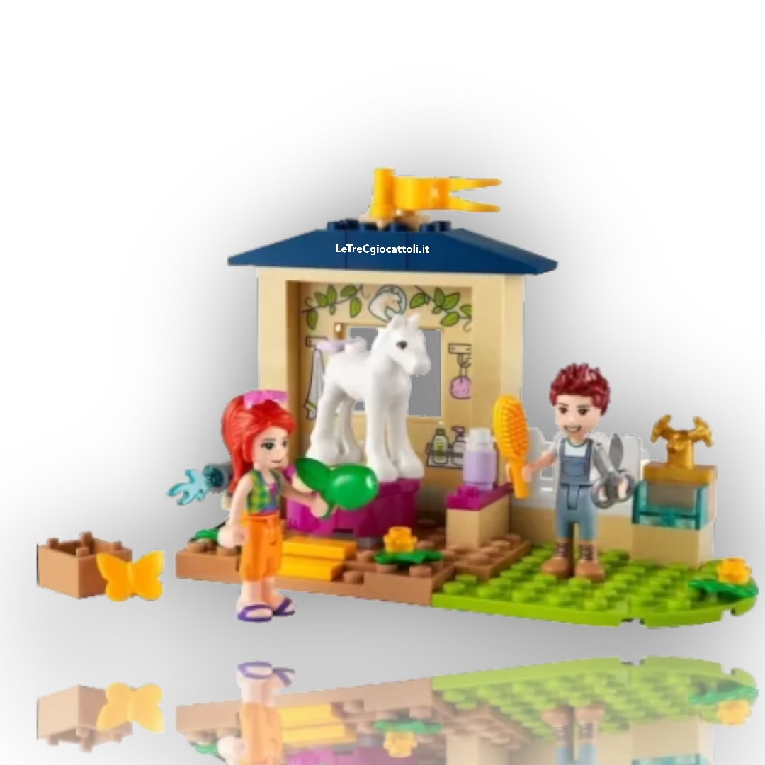 Lego Friends 41696 Stalla di toelettatura dei pony