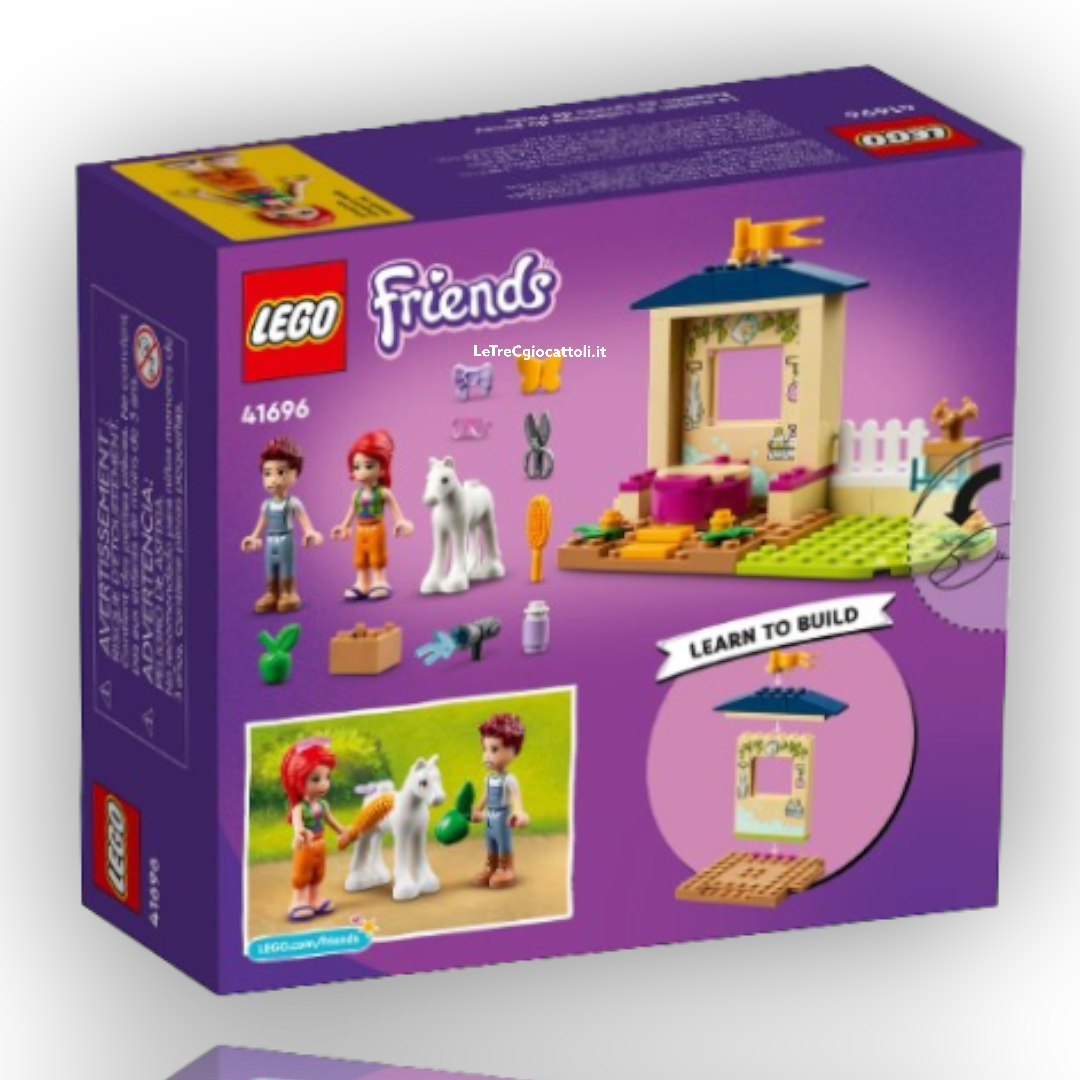 Lego Friends 41696 Stalla di toelettatura dei pony