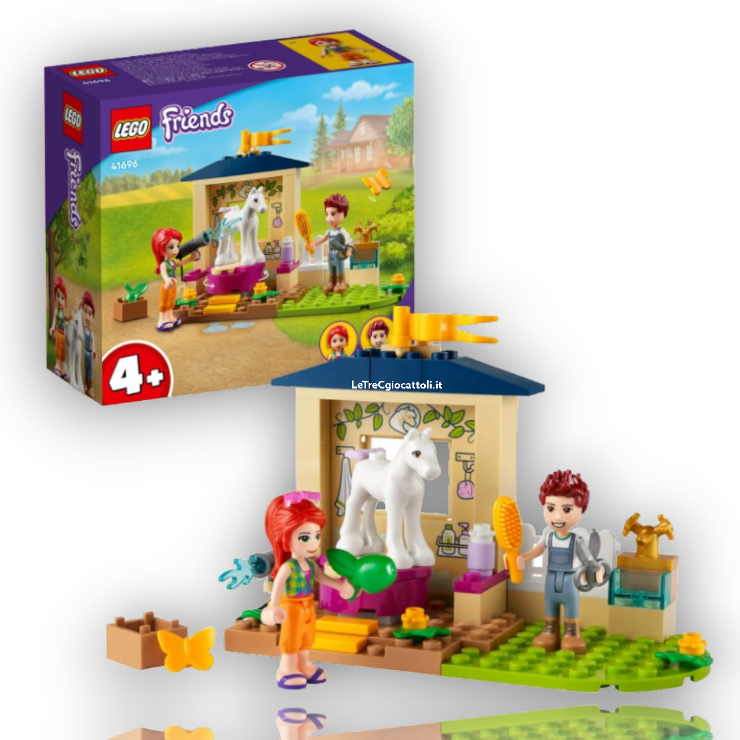 Lego Friends 41696 Stalla di toelettatura dei pony