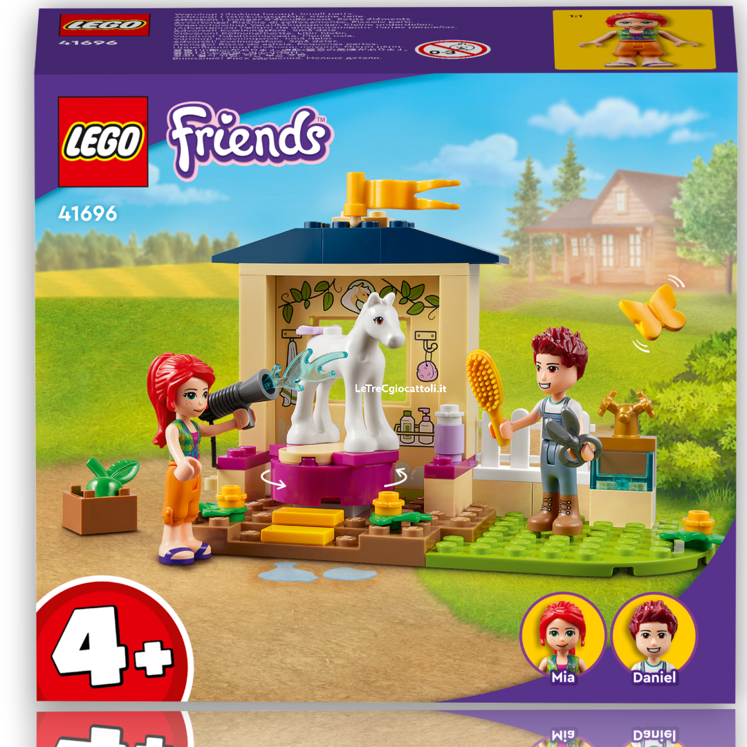 Lego Friends 41696 Stalla di toelettatura dei pony