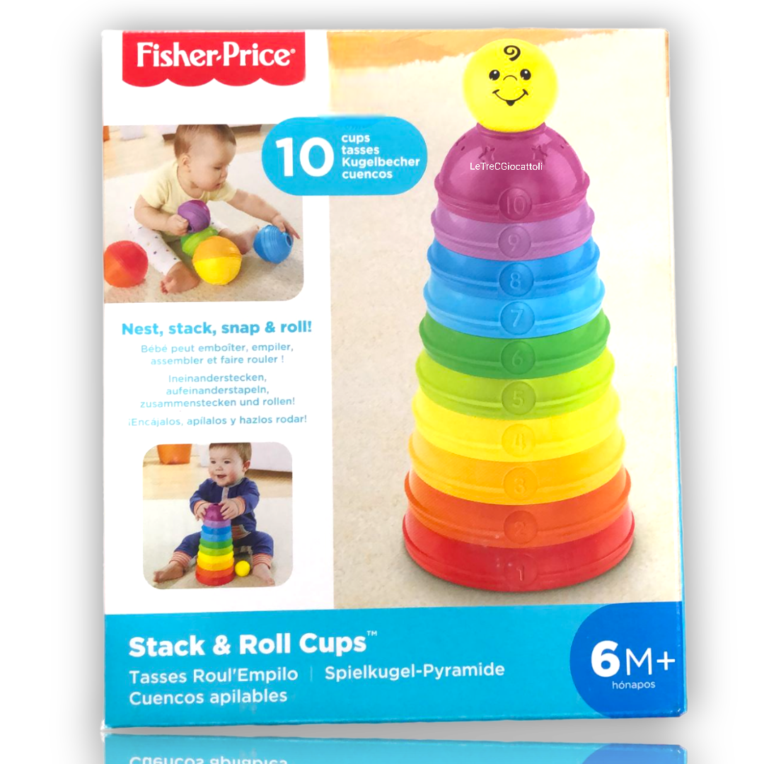 Fisher Price Scodelle Trasformelle Impilabili