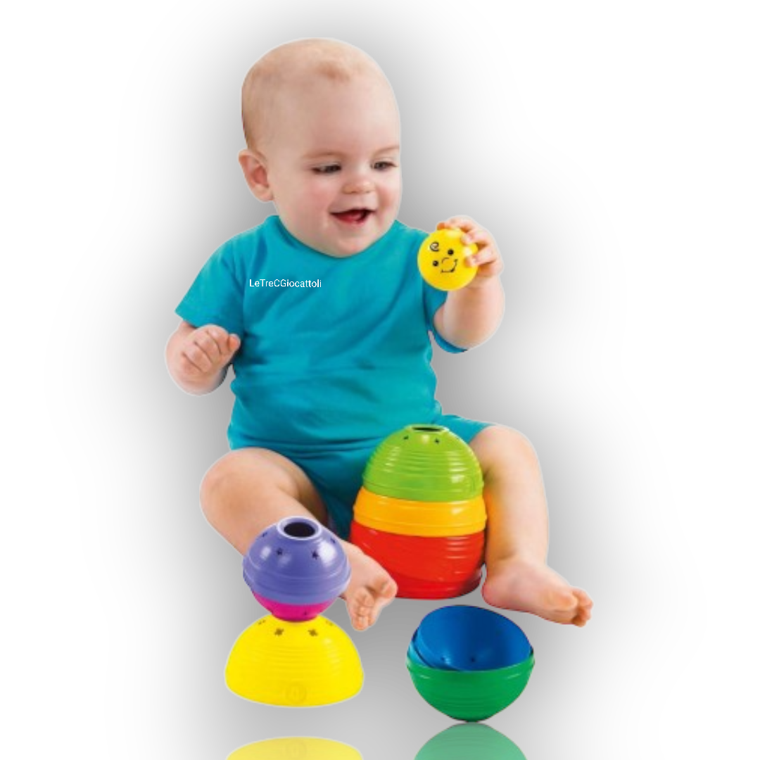 Fisher Price Scodelle Trasformelle Impilabili