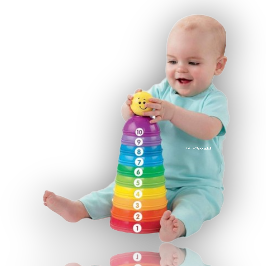 Fisher Price Scodelle Trasformelle Impilabili