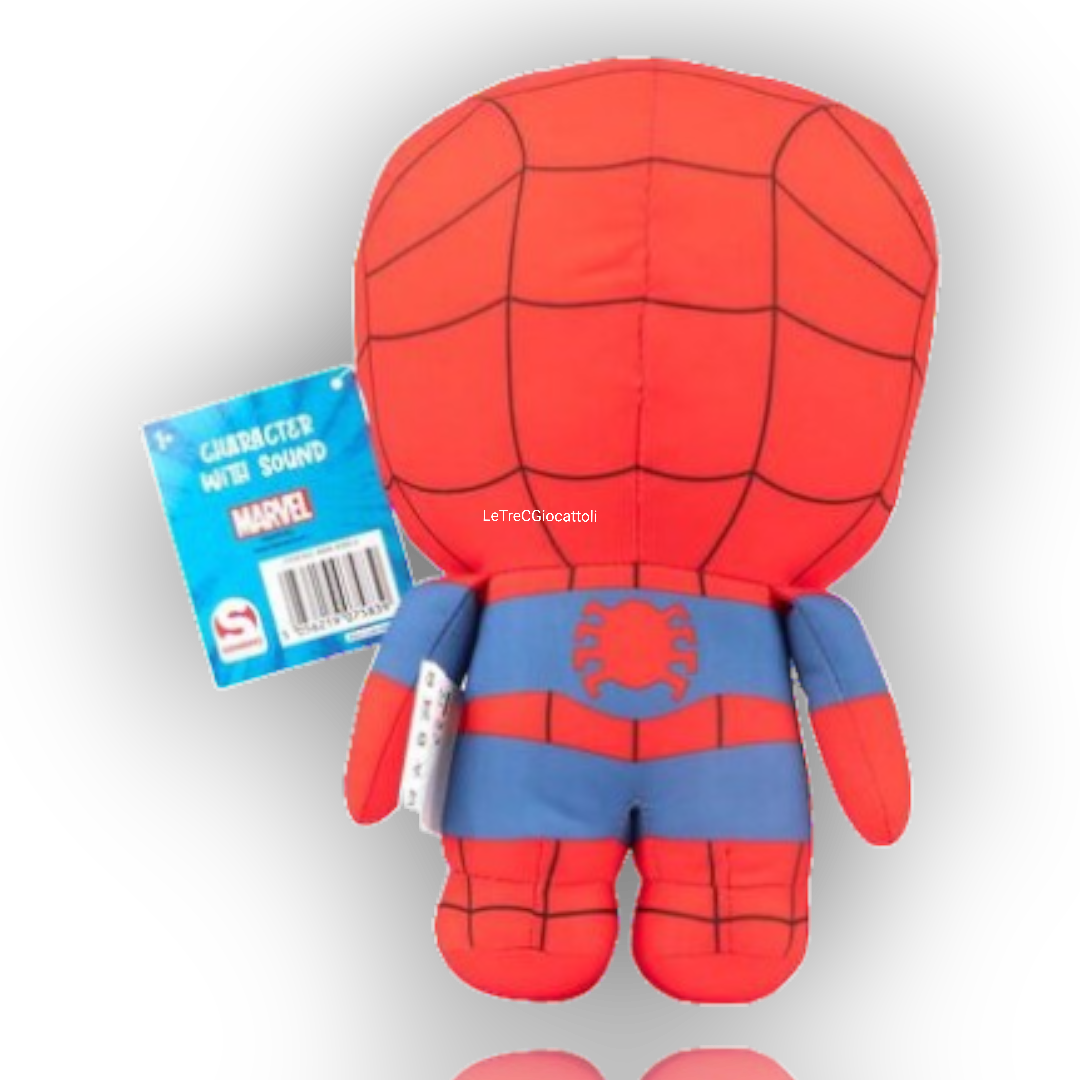 Peluche Spiderman con suoni 30 cm