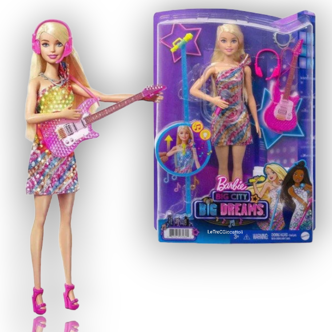 Barbie Big City Grandi Sogni - Cantante