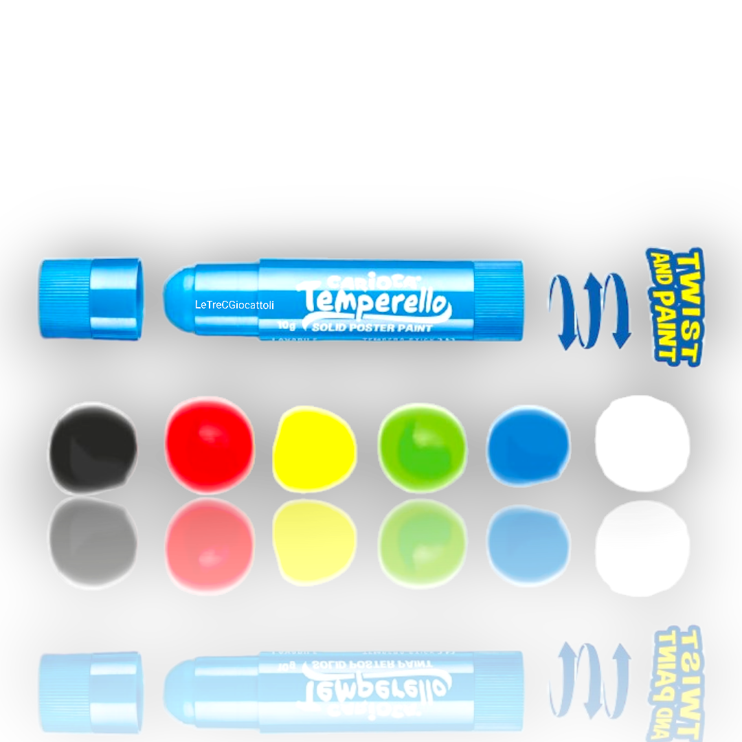 Carioca Temperello Tempera Solida 6 Stick