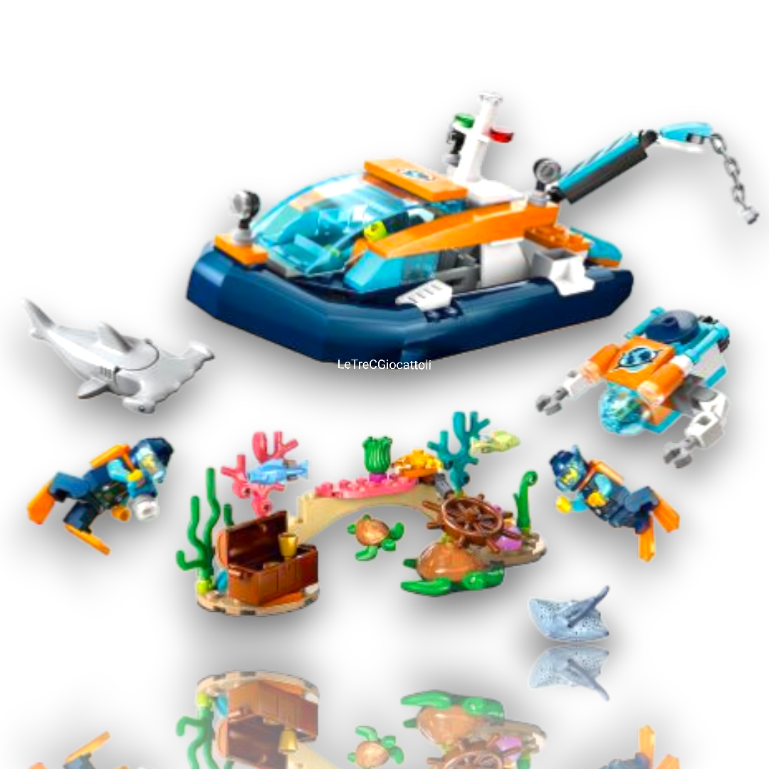 Lego City 60377 Battiscafo Artico