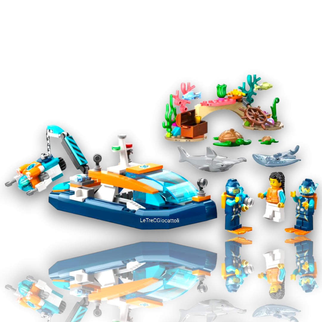Lego City 60377 Battiscafo Artico