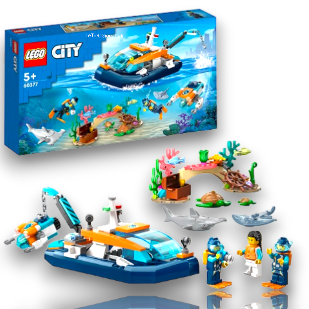Lego City 60377 Battiscafo Artico