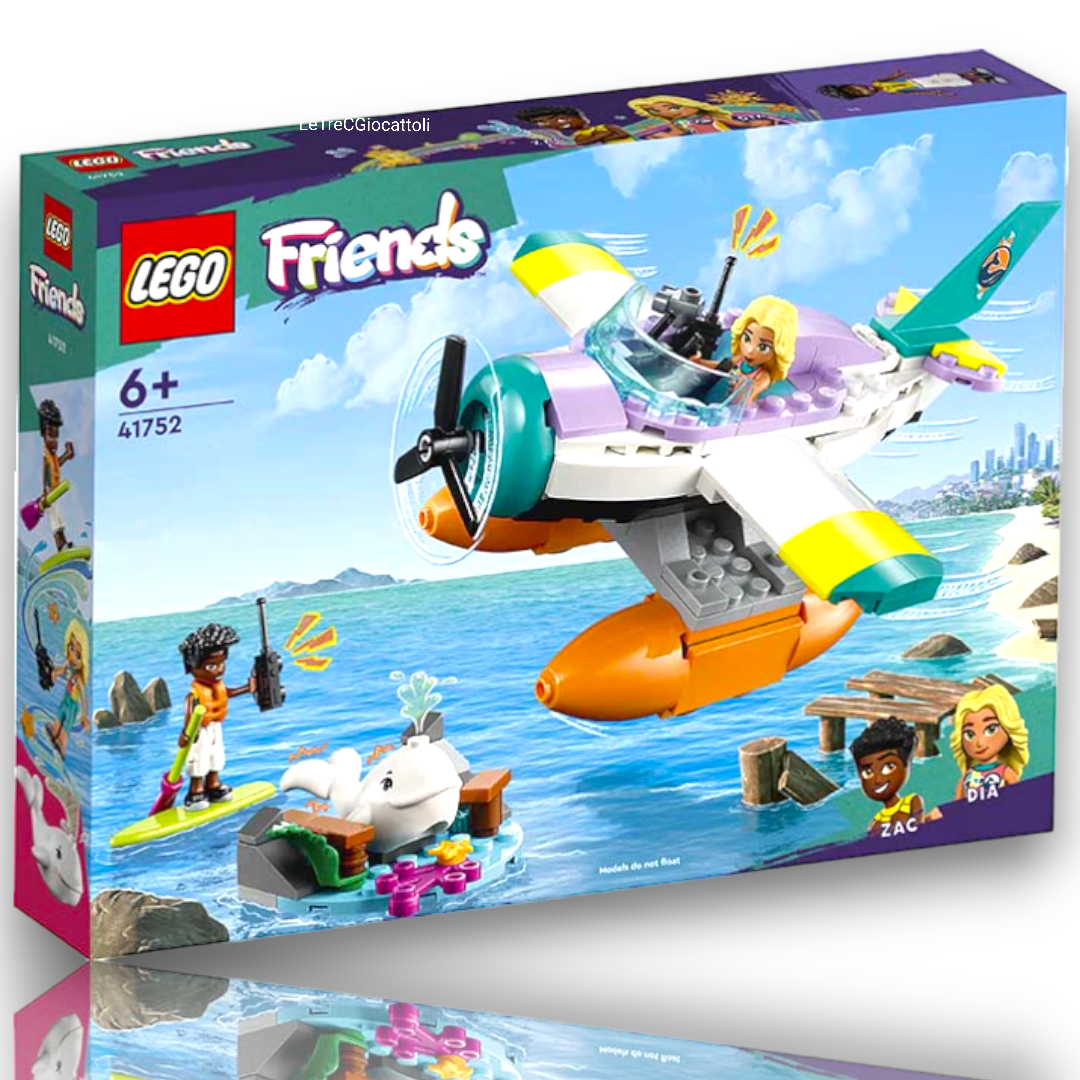 Lego Friends 41752 Idrovolante di salvataggio