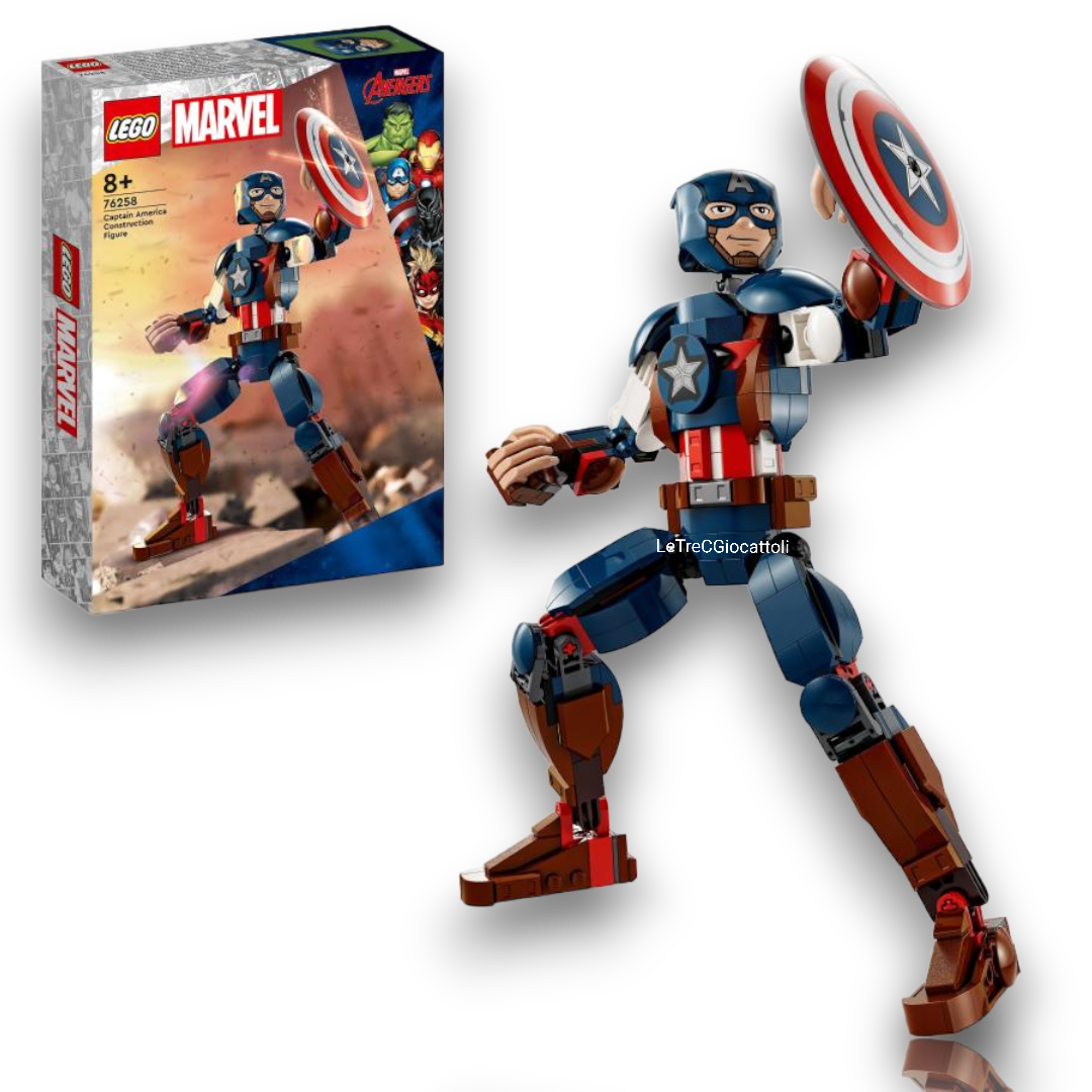Lego Marvel 76258 Captain America Figure