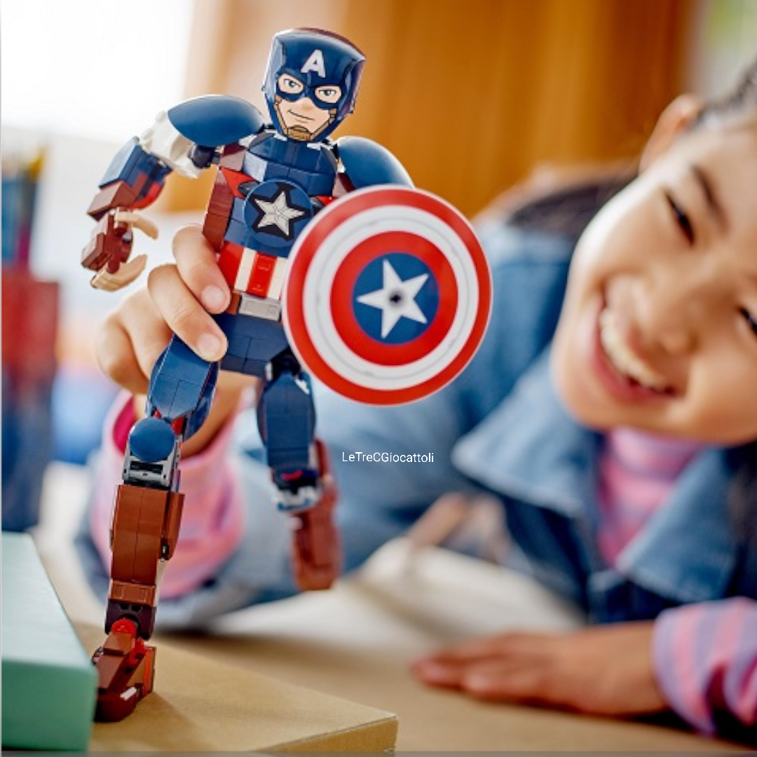 Lego Marvel 76258 Captain America Figure