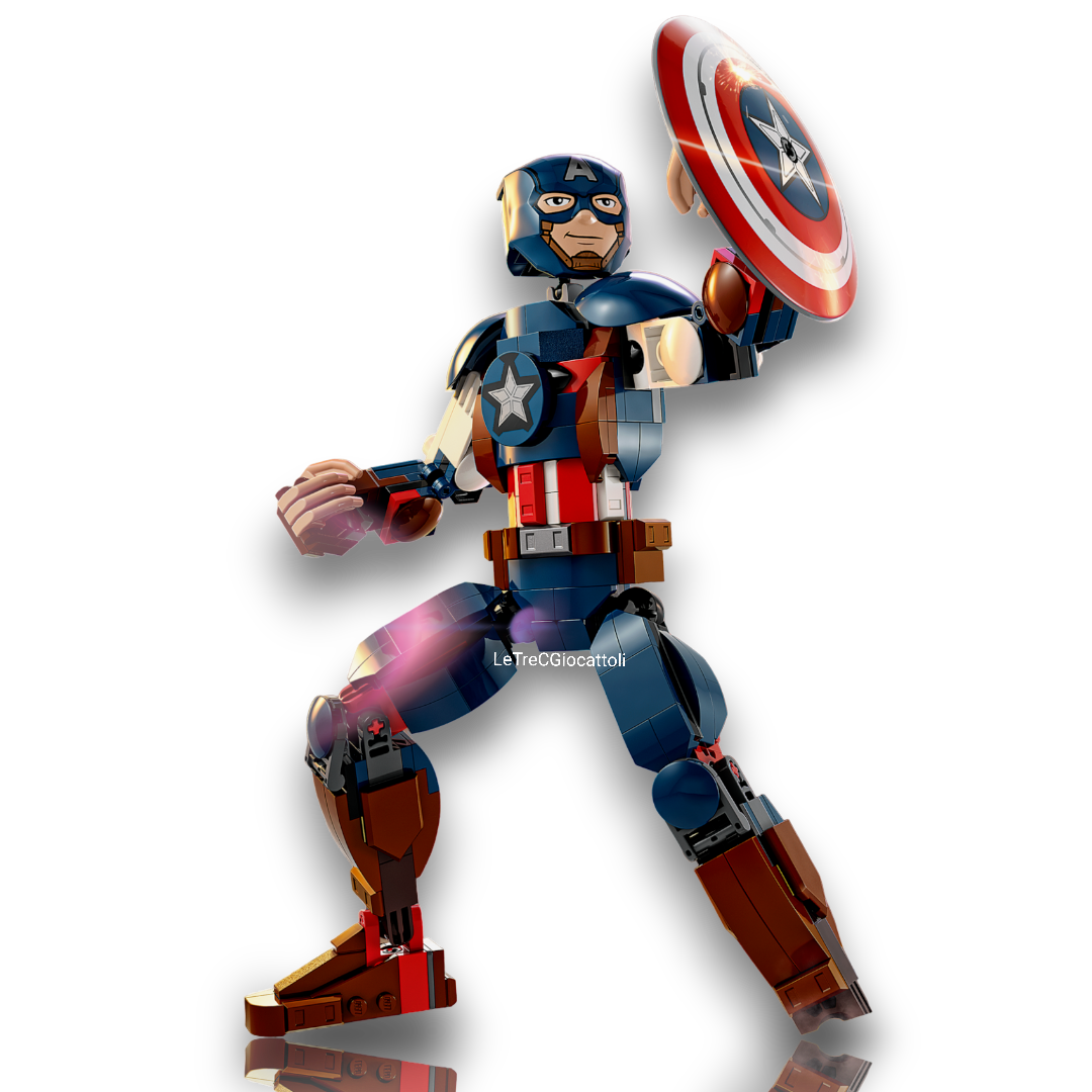 Lego Marvel 76258 Captain America Figure