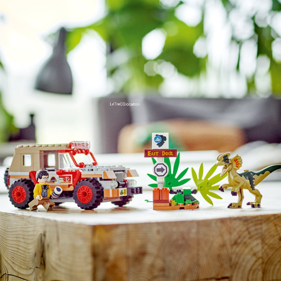 Lego Jurassic World 76958 L' Agguato del Dilofosauro