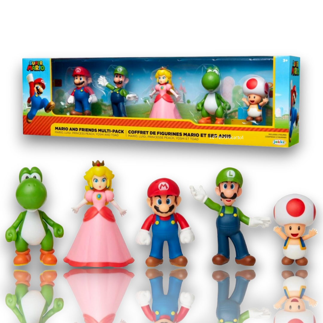 Super Mario and Friends 5 personaggi