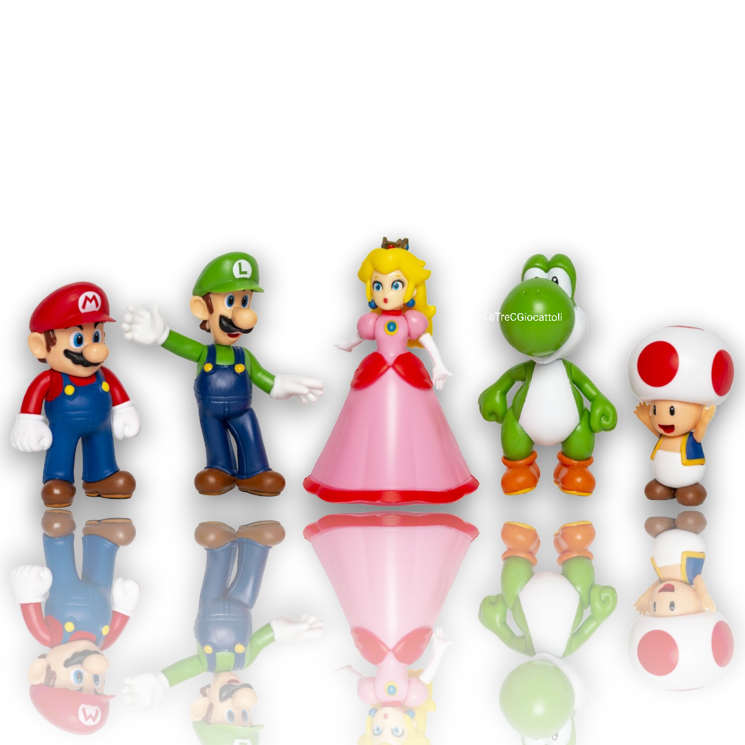 Super Mario and Friends 5 personaggi