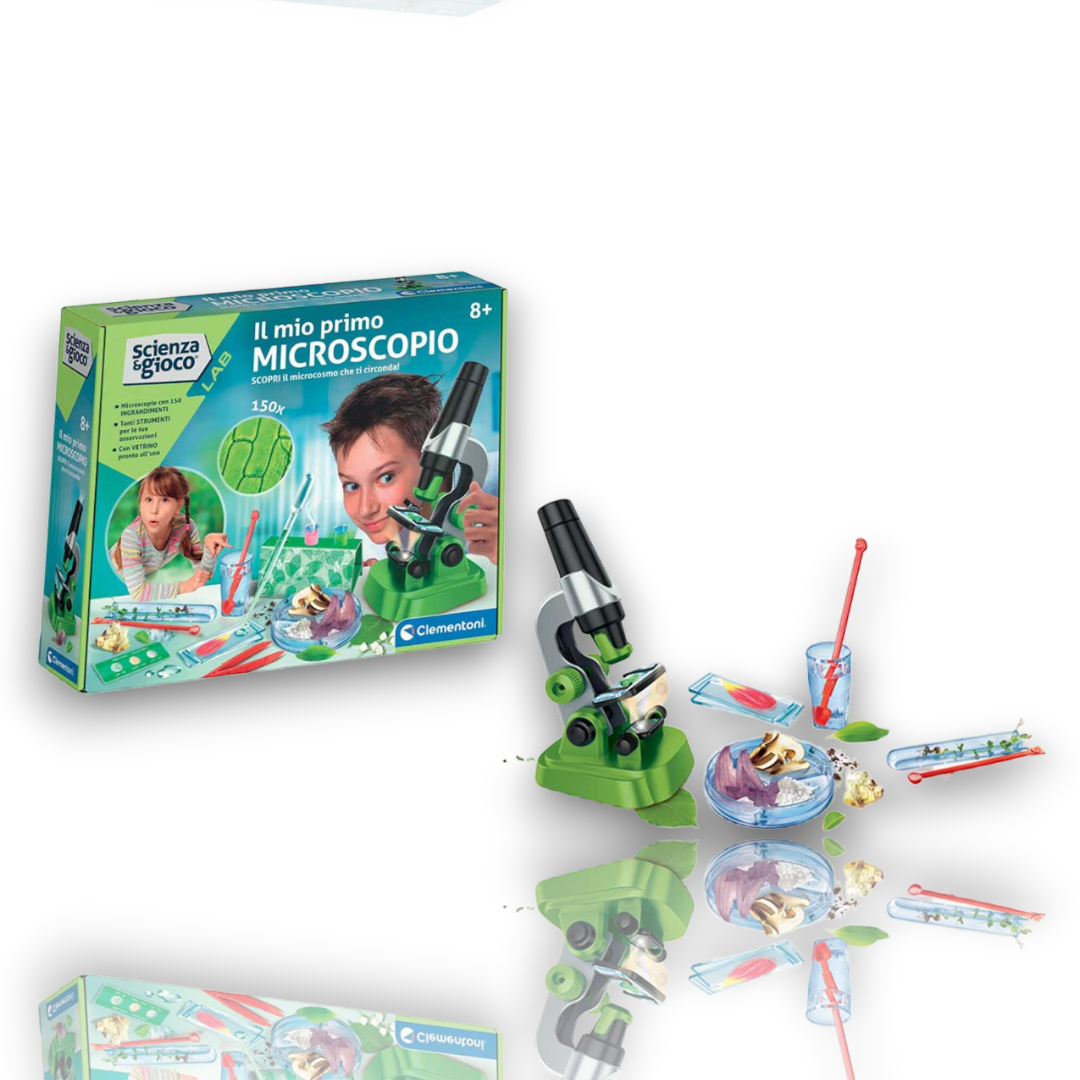 Il mio primo microscopio Scienza e Gioco Clementoni