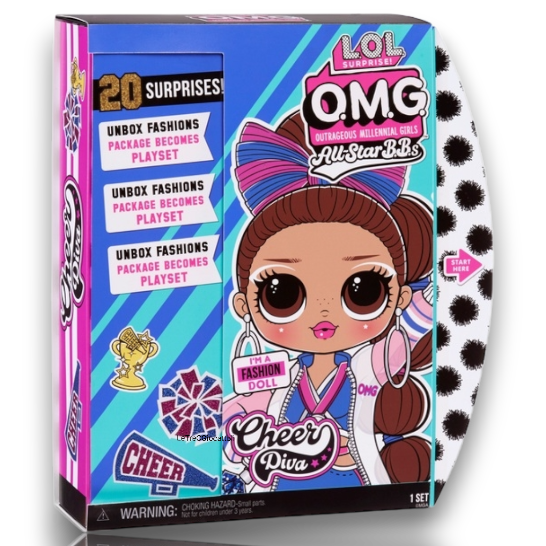 L.O.L. Surprise!- OMG Sports Cheer Diva-Bambola alla Moda Cheerleader