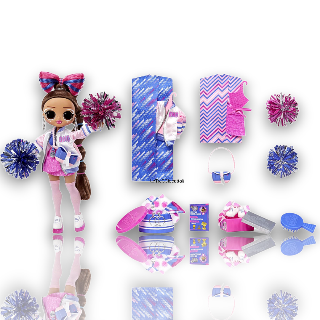 L.O.L. Surprise!- OMG Sports Cheer Diva-Bambola alla Moda Cheerleader