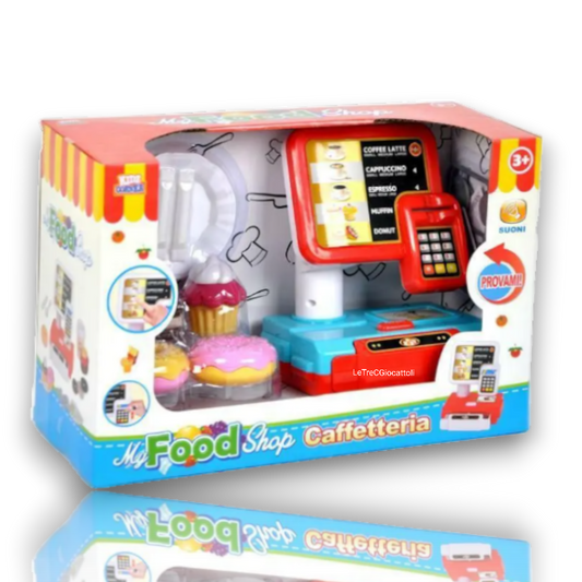 My Food Shop Registratore Cassa con Caffetteria