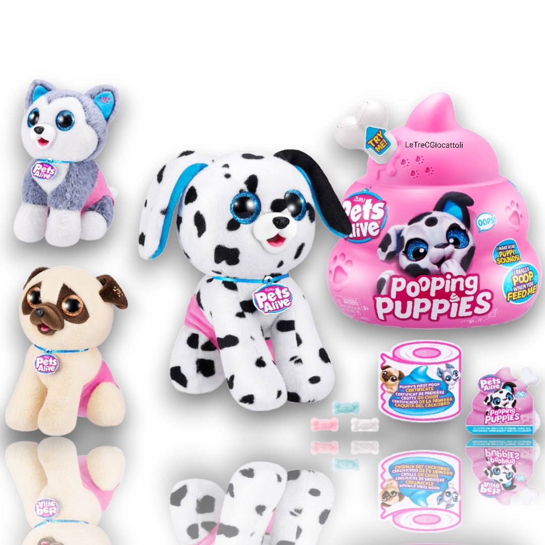 Zuru Pets alive pooping puppies