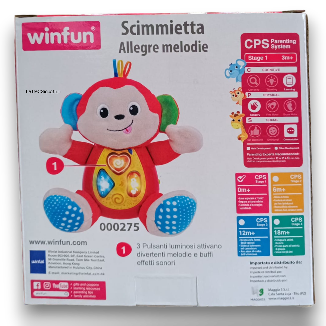 Winfun Scimmietta allegre melodie