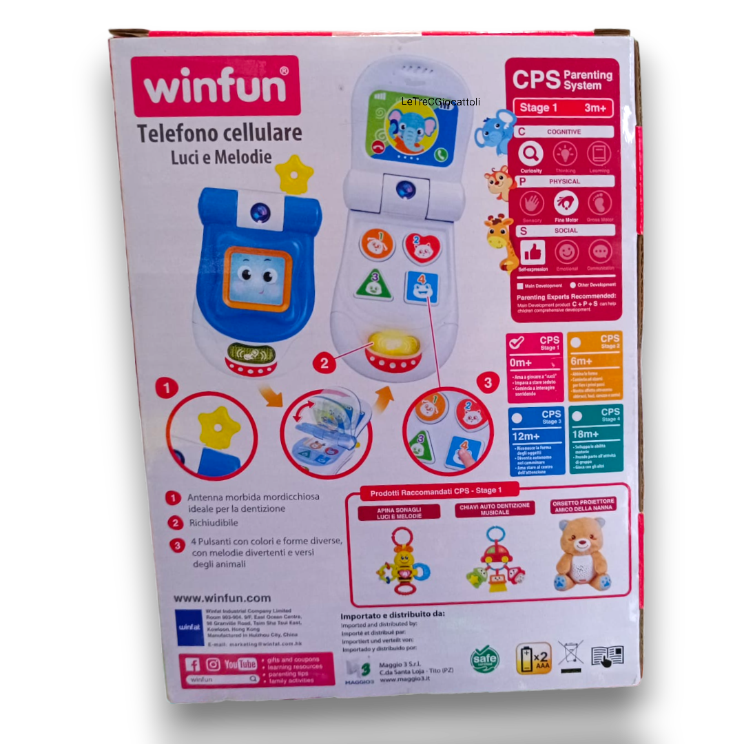 Winfun Telefono Cellulare luci e suoni