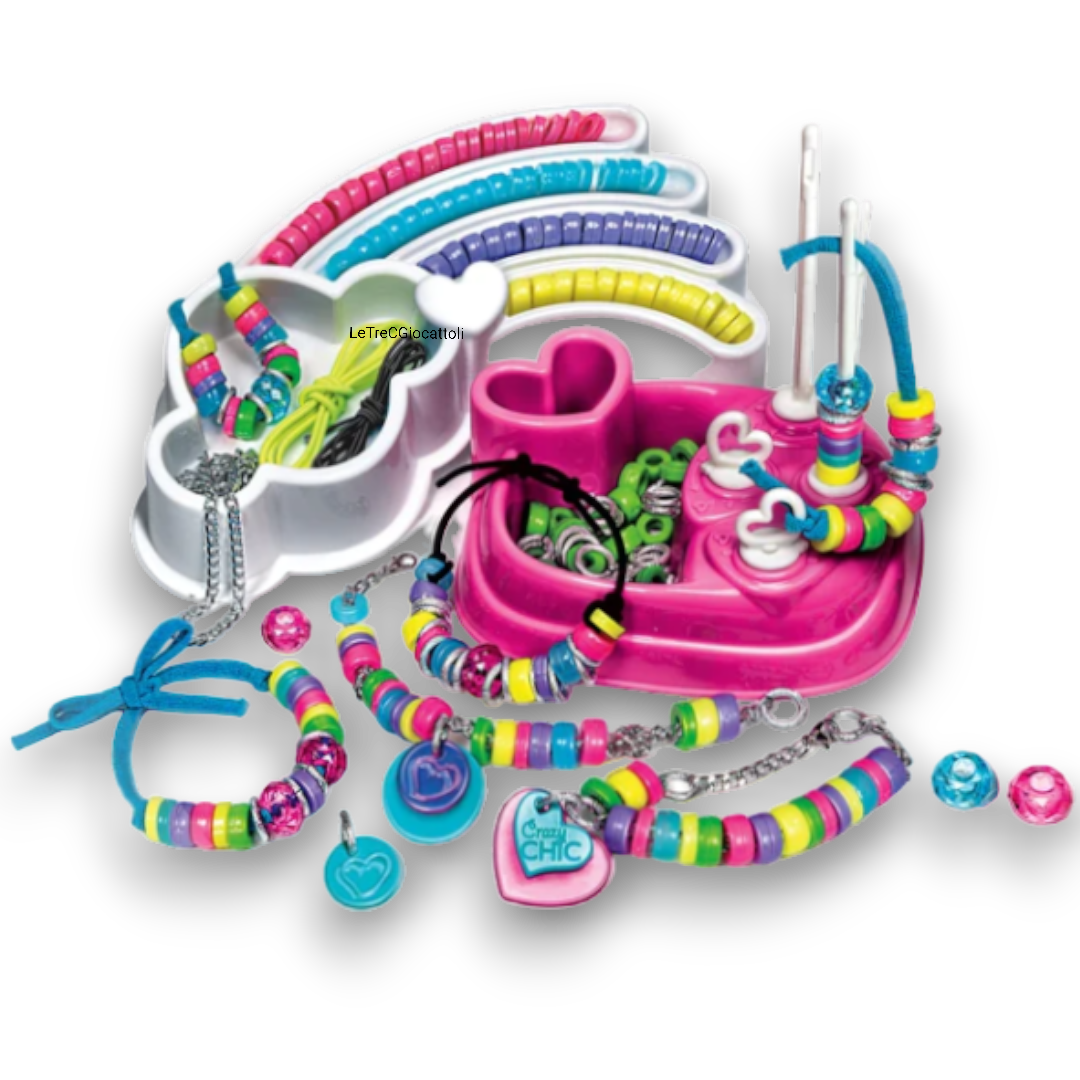 Crazy Chic Bracciali Multicolor Clementoni