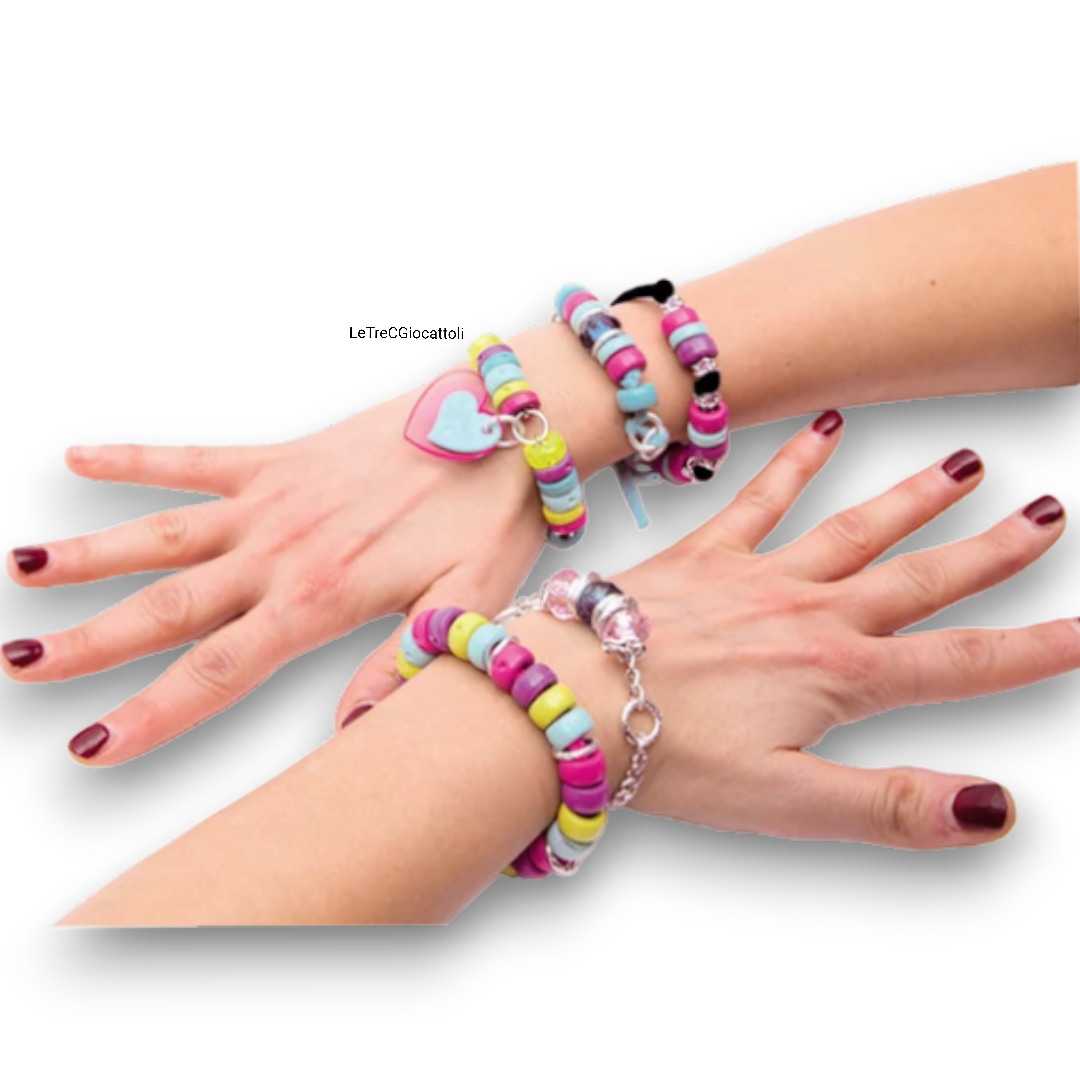 Crazy Chic Bracciali Multicolor Clementoni