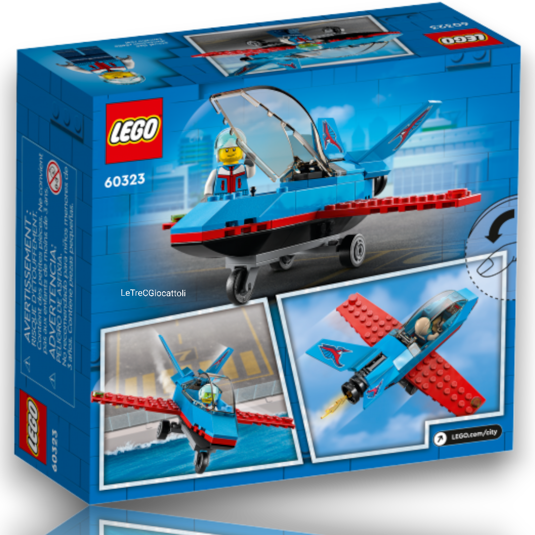 Lego City 60323 Aereo Acrobatico