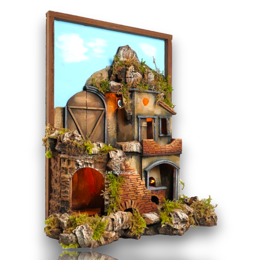 Presepe Napoletano a Quadro