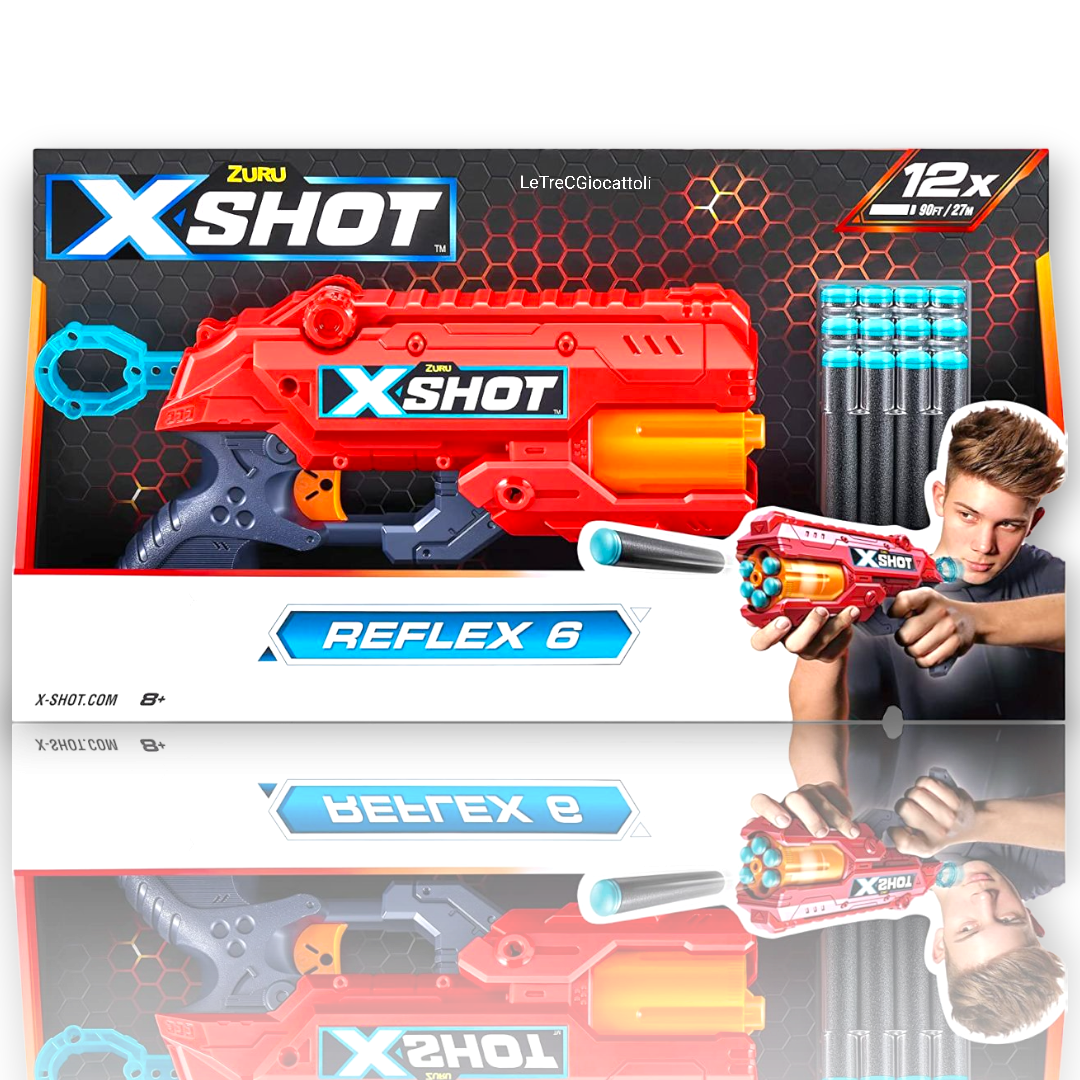 Zuru X-Shot Reflex 6 12 dardi