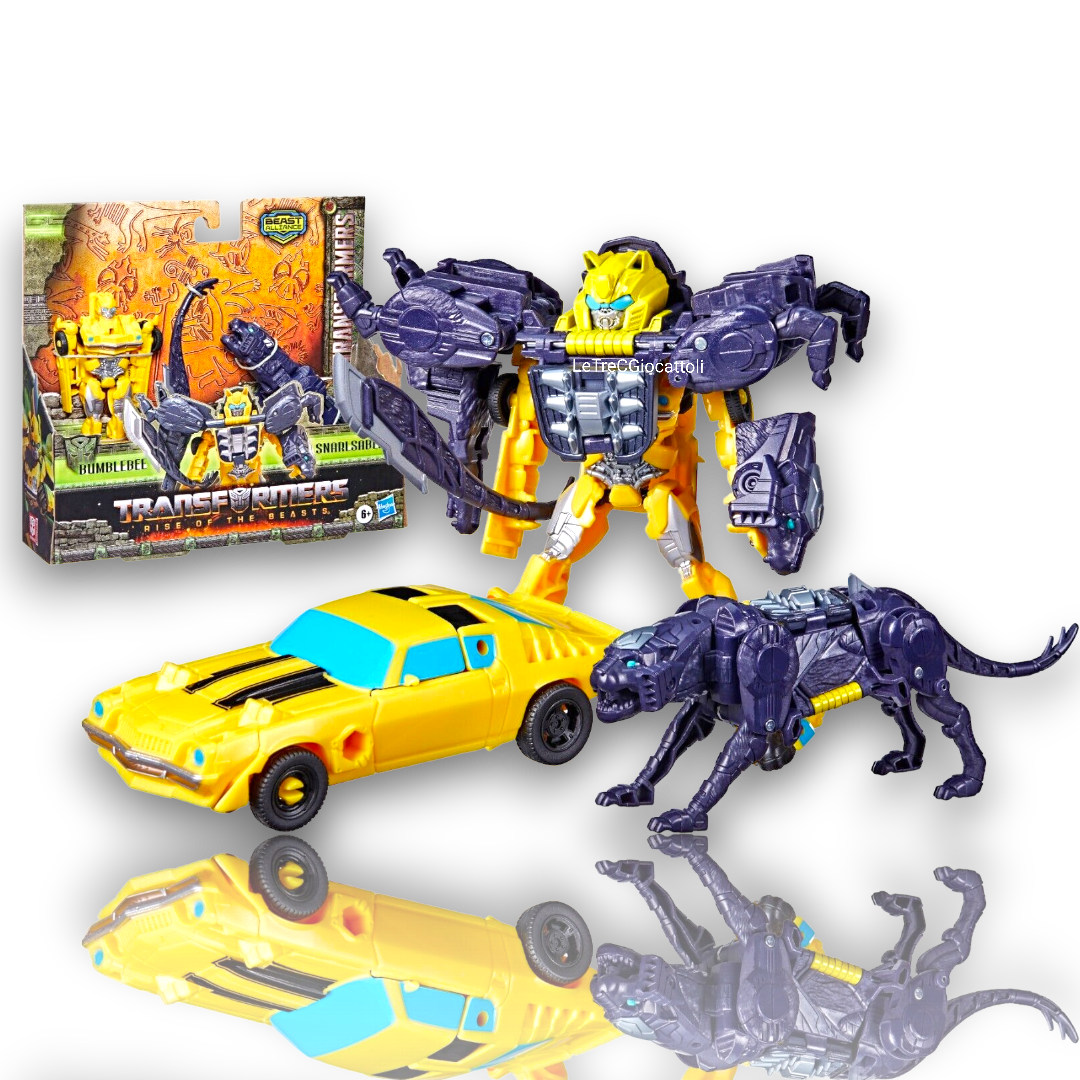 Transformers rise the beasts Bumblebee e Snarlsaber