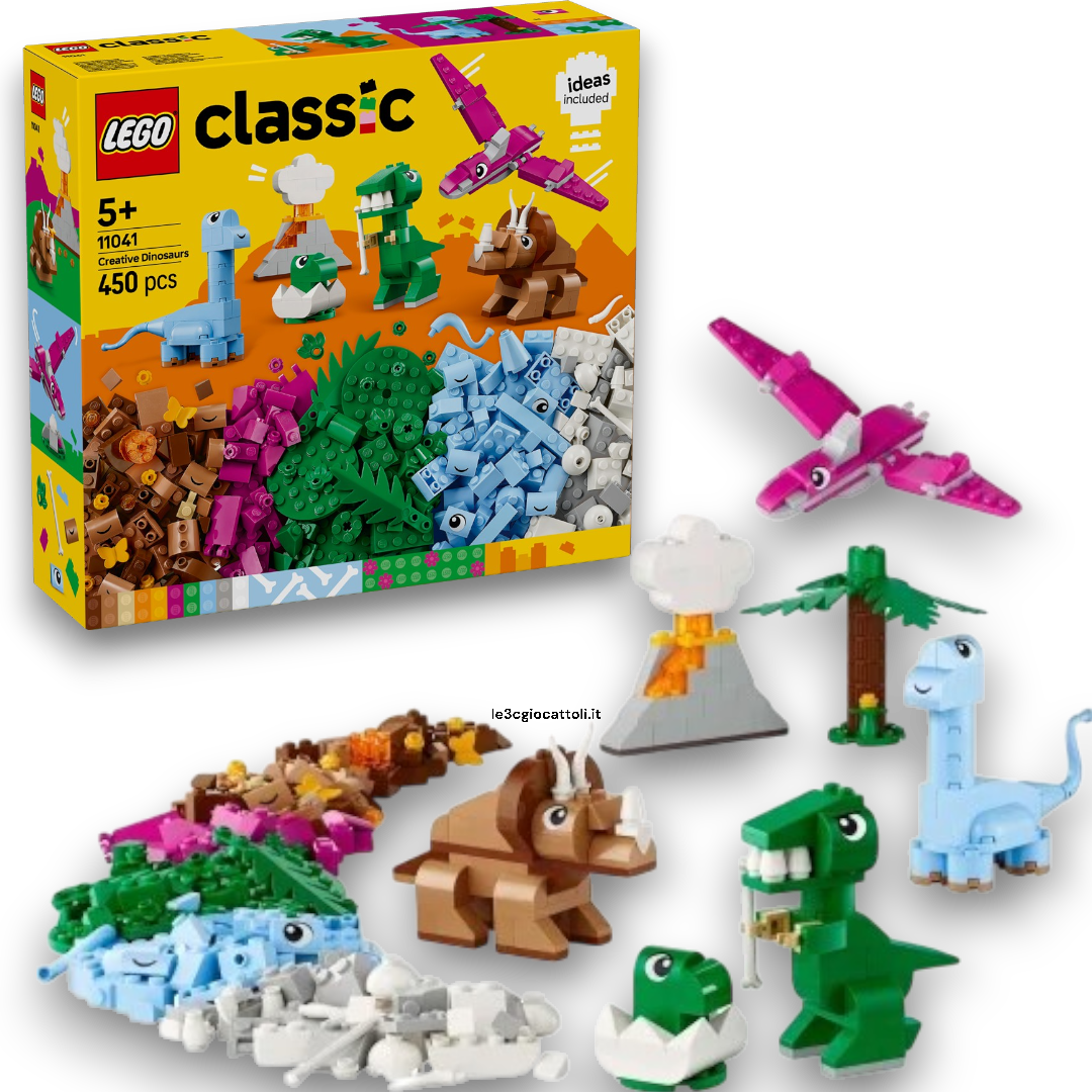 Lego Classic 11041 Dinosauri Creativi