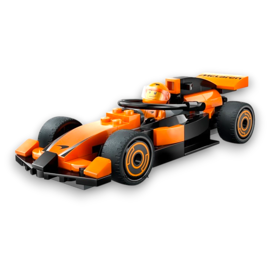 Lego City 60442 Pilota e Monoposto F1 McLaren