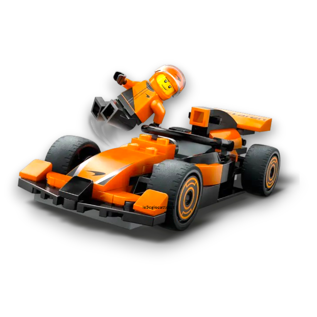 Lego City 60442 Pilota e Monoposto F1 McLaren
