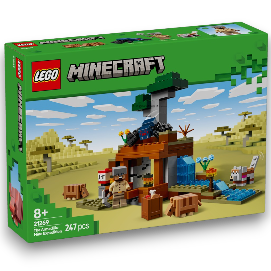 Lego Minecraft 21269 Spedizione nella Miniera
