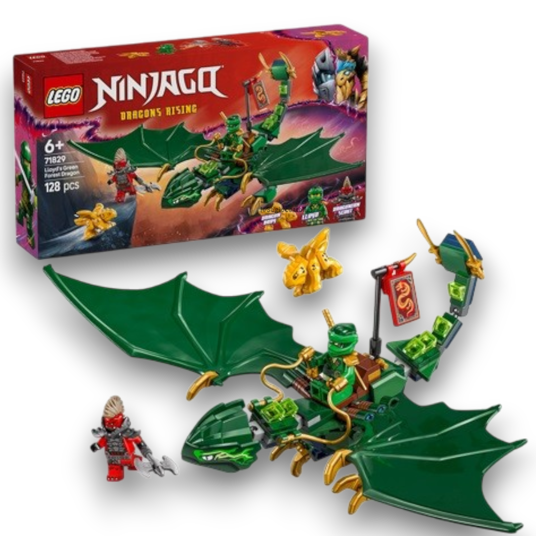 Lego Ninjago 71829 Drago della Foresta Verde di Lloyd