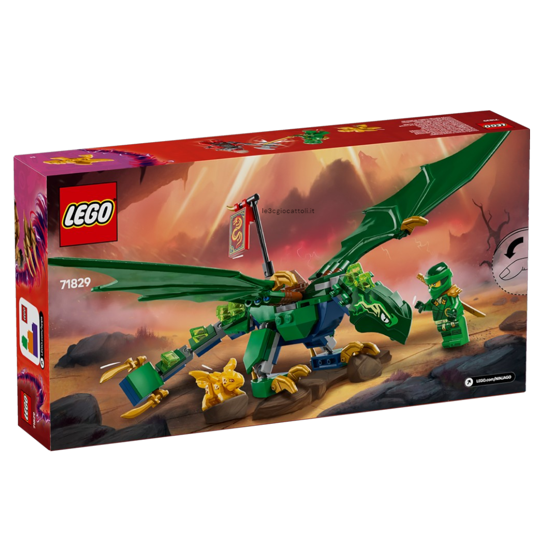Lego Ninjago 71829 Drago della Foresta Verde di Lloyd