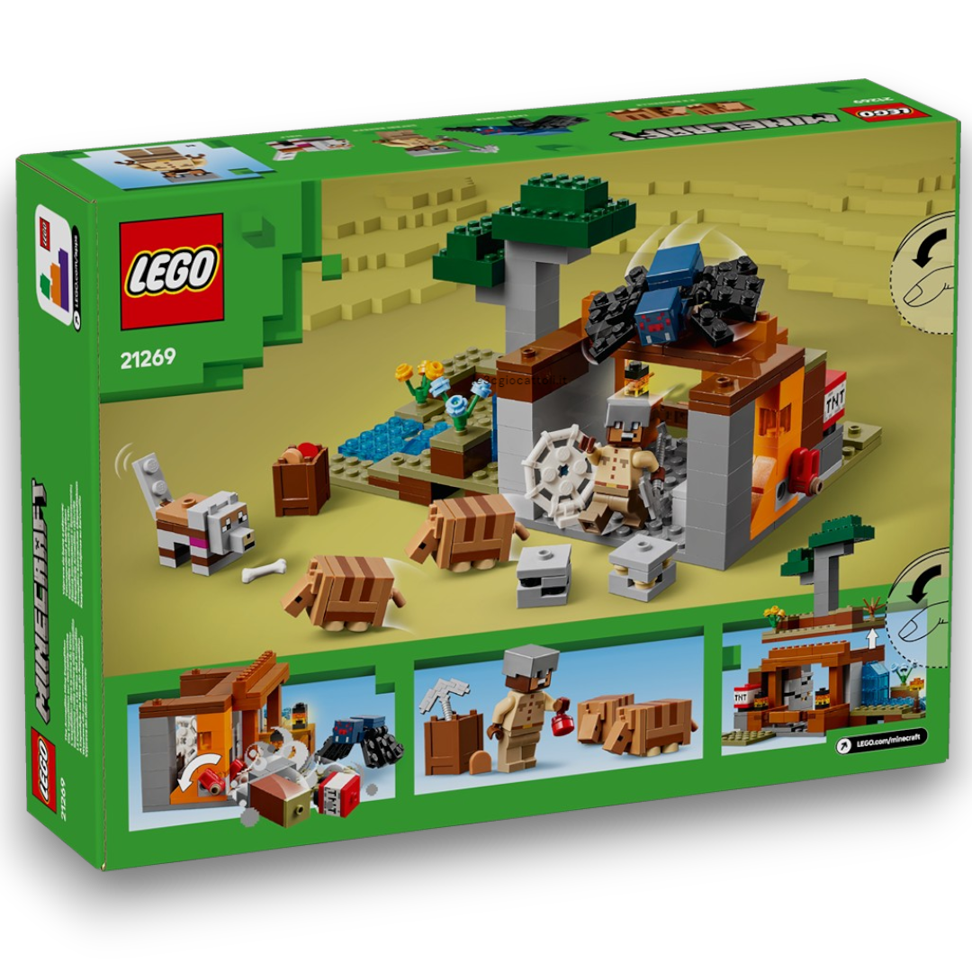 Lego Minecraft 21269 Spedizione nella Miniera