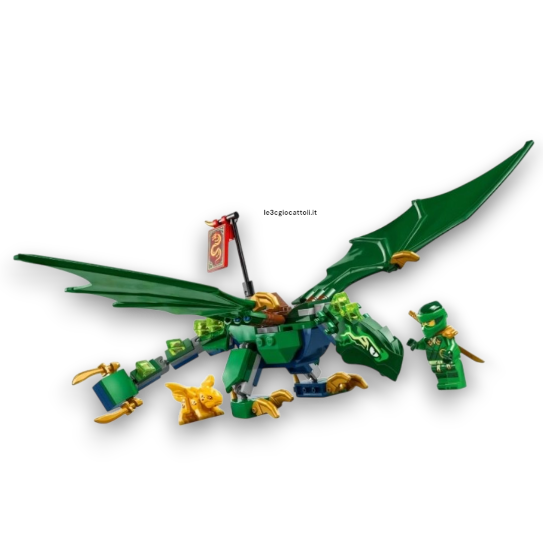 Lego Ninjago 71829 Drago della Foresta Verde di Lloyd