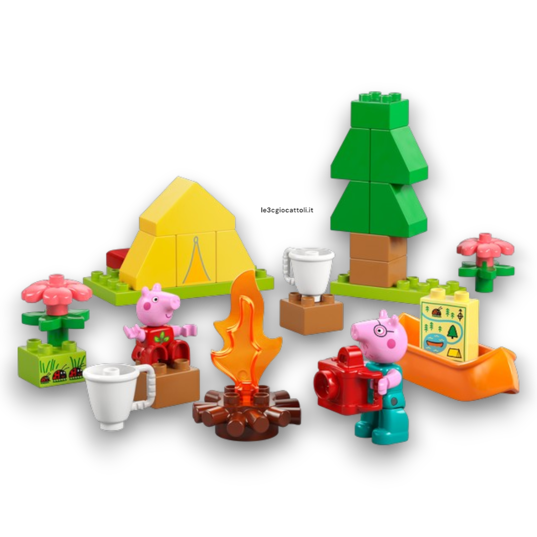 Lego Duplo 10452 Campeggio di Peppa Pig