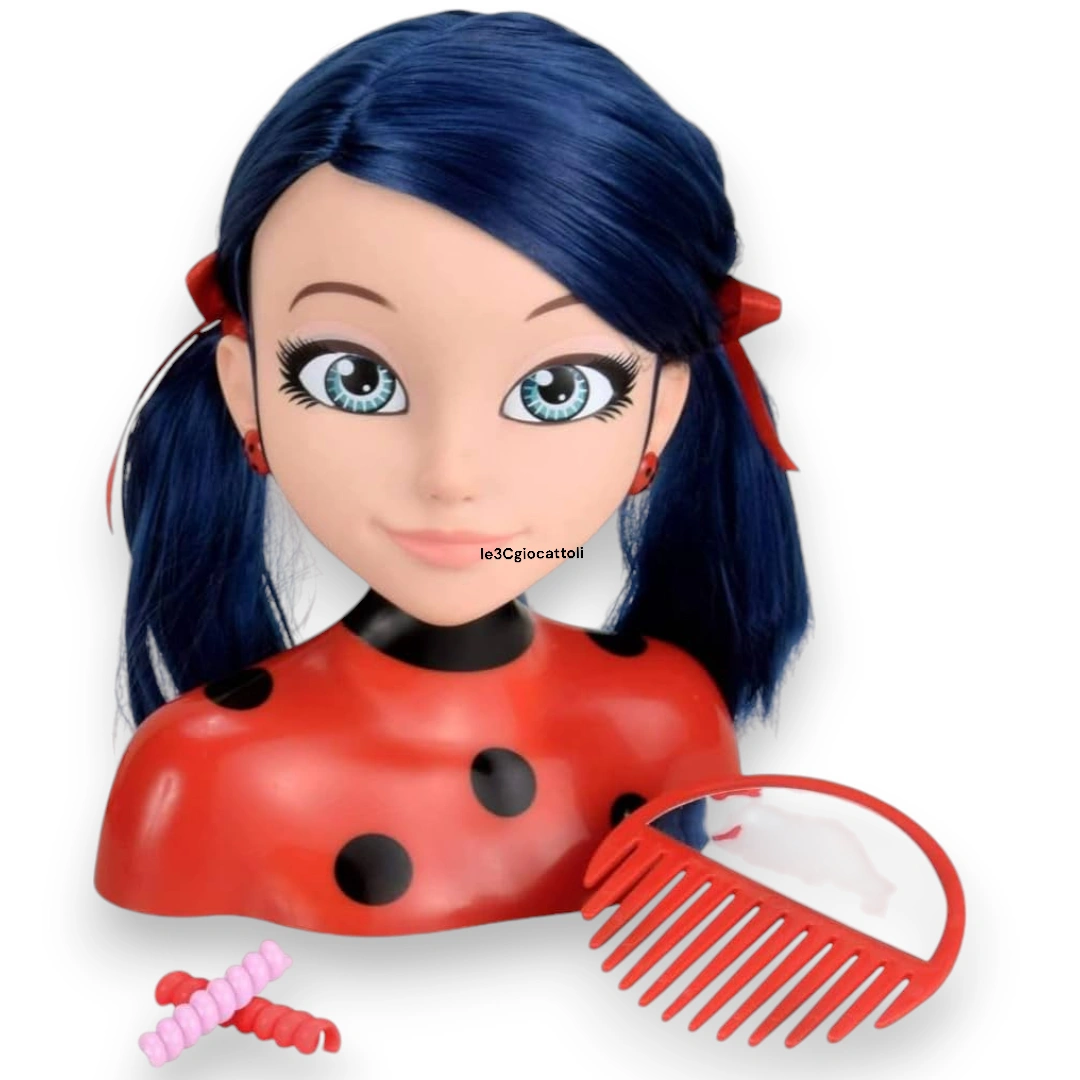 Miraculous Lady Bug Testa Acconciature