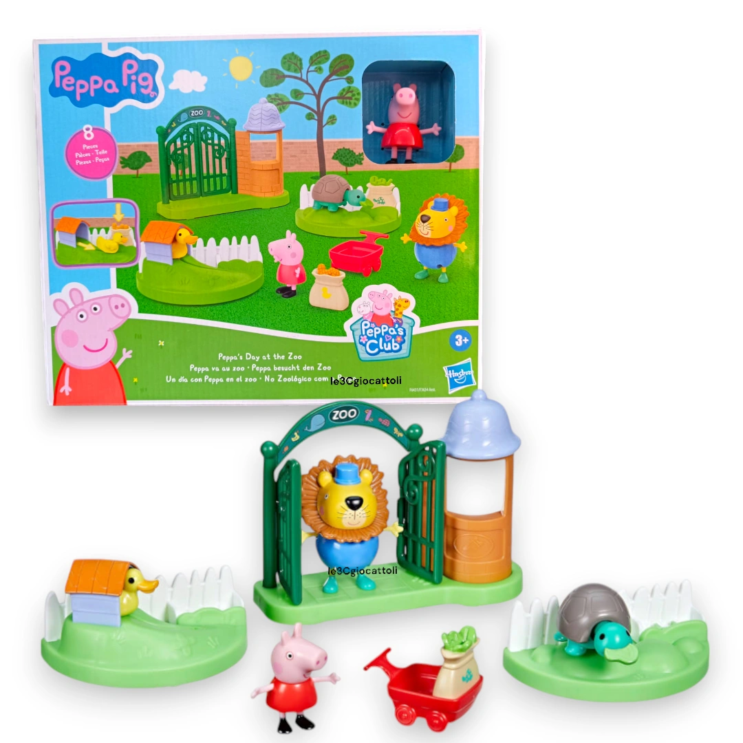 Peppa Pig Giorno allo zoo Playset